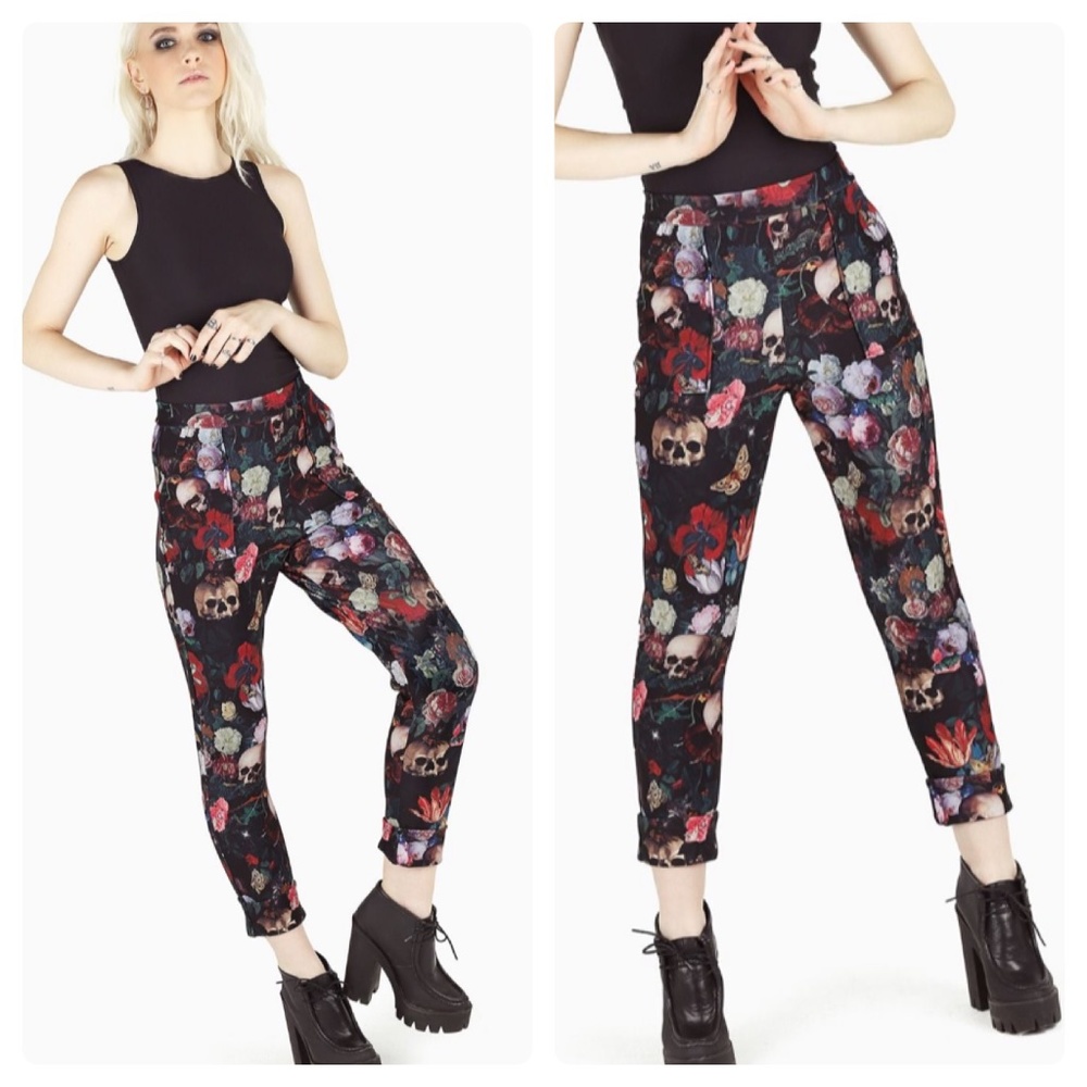 Blackmilk Garden of the Ancient Dead Cuffed Pants
